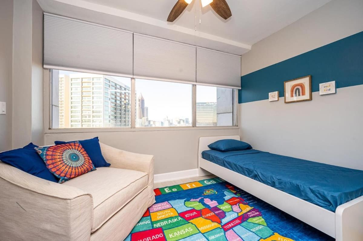 Downtown Atl Condo Onsite Parking King Bed & Bonus Room Lm1901 アトランタ エクステリア 写真