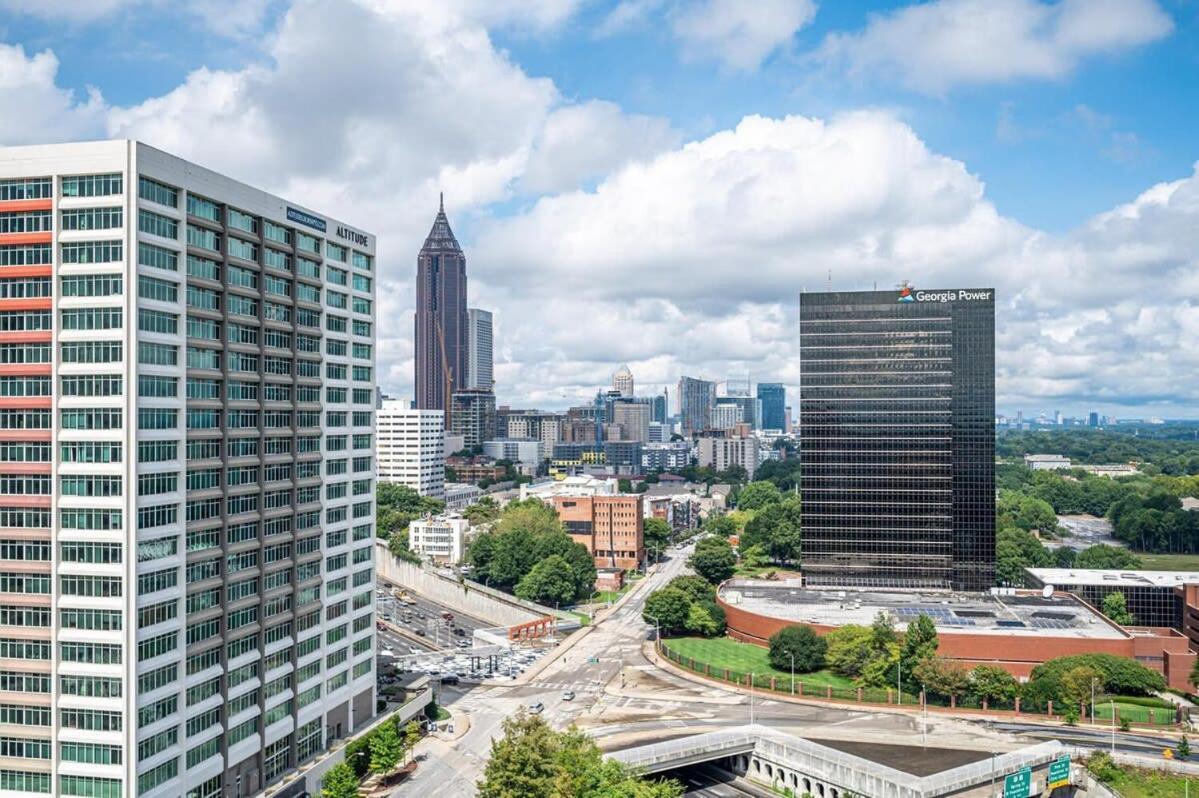 Downtown Atl Condo Onsite Parking King Bed & Bonus Room Lm1901 アトランタ エクステリア 写真